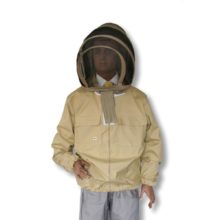 Bluza pszczelarska rozpinana z kapeluszem kosmonauta - L - Socha
