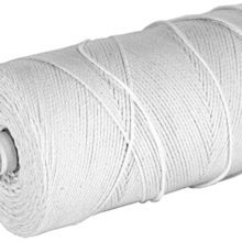 Knot do świec bawełniany niebielony