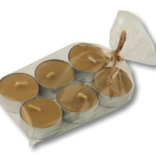 Podgrzewacze tealight w z wosku pszczelego