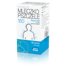Mleczko pszczele • 150mg, Royal Jelly, 45 tabletek