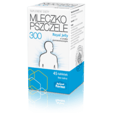 Mleczko pszczele • 300mg, Royal Jelly, 45 tabletek