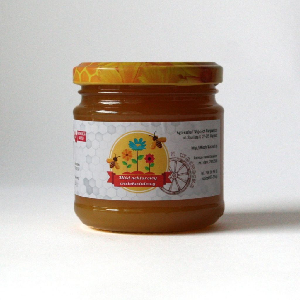 Miód wielokwiatowy - 250 g