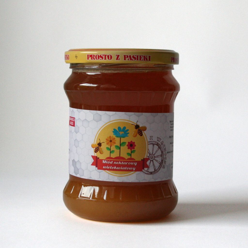 Miód wielokwiatowy - 600 g