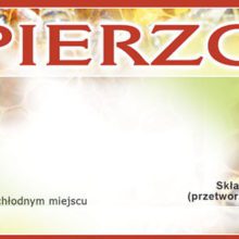 Etykiety - Pierzga