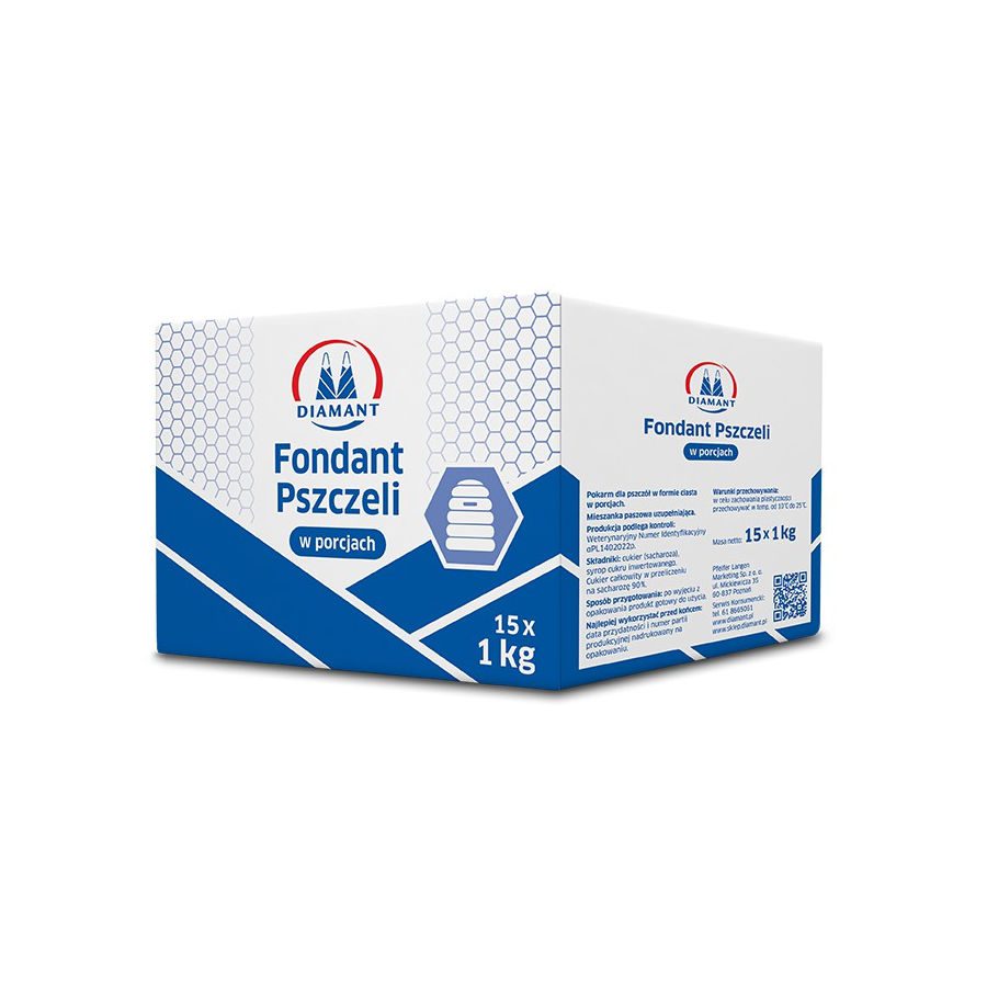 Fondant Diamant • Ciasto dla pszczół 15 x 1kg