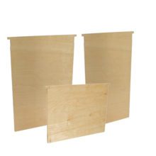 Zatwór • przegroda ze sklejki