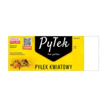 Etykiety • Pyłek kwiatowy duże